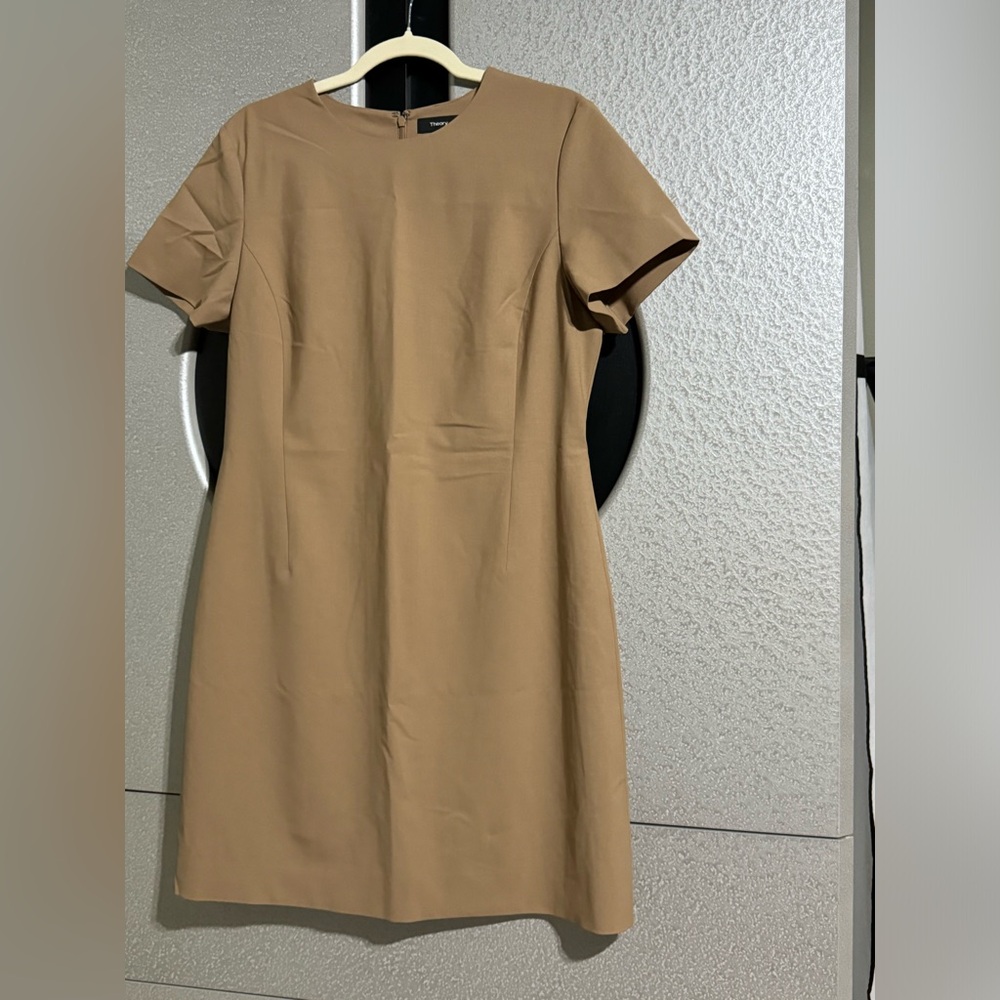 NWOT Theory Jattin Regent Crepe Dress Size 12